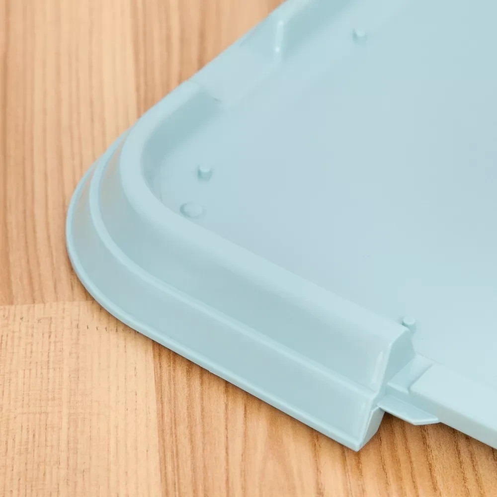 IRIS USA Neat N Dry Extra Large Pet Training Pad Holder Fits 23.5"x35.5" Blue‎ - Picture 6 of 11